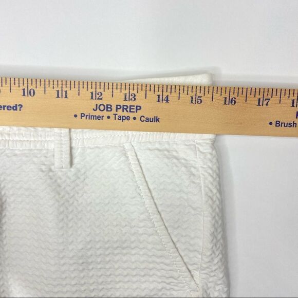 Lilly Pulitzer Callahan Jaquard 5” Shorts White Size 2 - Picture 11 of 13